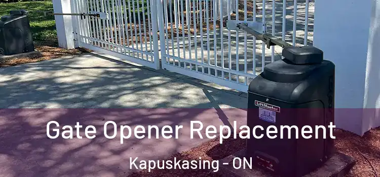 Gate Opener Replacement Kapuskasing - ON